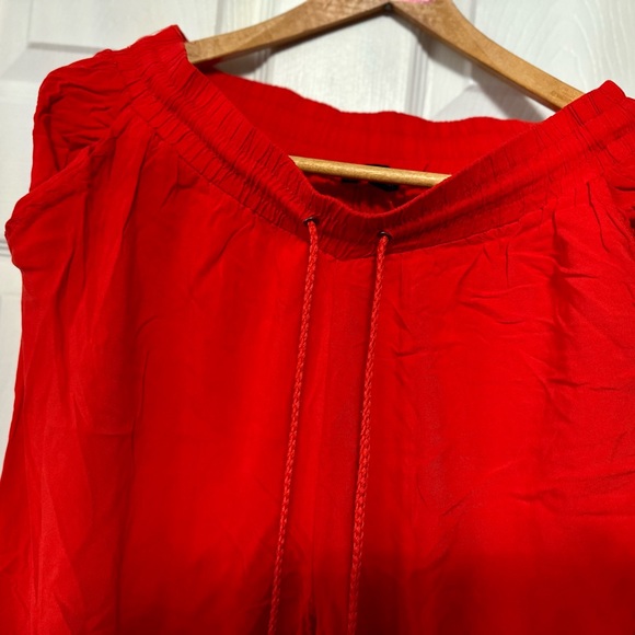 New look soft pants, orange 2X - Picture 3 of 3
